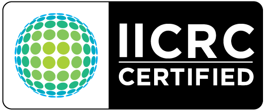 IICRC certified in water and fire restoration